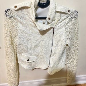 White thin Jacket